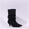 Una Healy Taste Back Ruffled Mid Boot - Vinyl